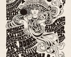 1960s Psychedelic Rock Concert Poster – Vintage Underground ...