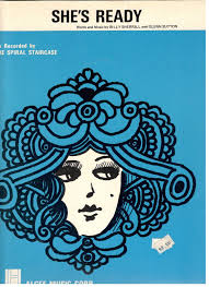 THE SPIRAL STAIRCASE "SHE'S READY" SHEET MUSIC-PIANO/VOCAL ...