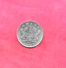 GHANA KM39 2007 XF-SUPER FINE CIRCULATED MODERN 10 PESEWAS ...