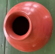 1997 JOSE SOSA Pottery Peru Vase / Jug / Vessel w/Unusual ...