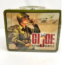 VTG Hasbro GI JOE Action Soldier Mini Metal Lunch Box Sealed 1999 - Etsy