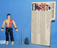 1985 QUICK-KICK (V1) Silent Weapons With File Card G.I. Joe ...