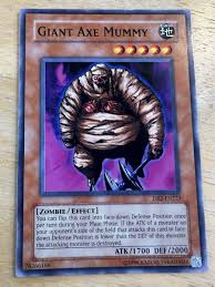 Giant Axe Mummy DB2-EN223 Yu-Gi-Oh! Light Play Unlimited | eBay
