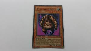 MISCUT ERROR GIANT AXE MUMMY MONSTER PGD-023 1ST EDITION ...