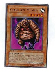 Giant Axe Mummy PGD-023 - 1st Edition - Yugioh NM/M (Never ...