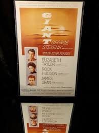 GIANT Movie Poster Elizabeth Taylor In Plastic Sleeve 11x17 ...