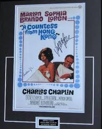 Sophia Loren Signed Geraldine Chaplin Signed A Countess From ...