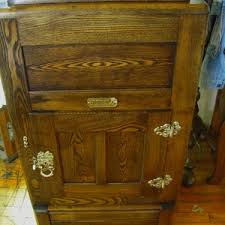 Antique Oak Ice Box 1900's 22" Wide Shipping Calculator ...