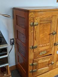 OAK ICE BOX, LEONARD REFRIGERATOR - Bid On Estates Auction Services
