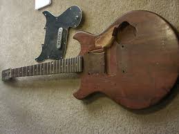 Vintage 1961 Gibson Melody Maker Guitar Project / Parts / AS-IS | #287237196