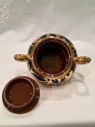 Vintage Gibson Staffordshire Tea Pot, Creamer and Sugar Bowl ...