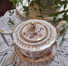 Ridgway Tea Pot With Plate - Etsy