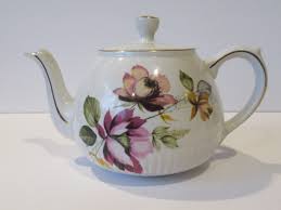 Ellgreave Staffordshire England Genuine Heatmaster Teapot Wild Rose Pattern 175 | eBay