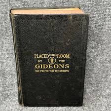 Gideons Holy Bible Placed In this Room By The Gideons Self ...