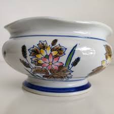 Vintage Ceramic Pedestal Planter by AAA Imports - Etsy