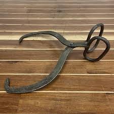 Vintage Iron Ice Tongs from Lake Erie Salvage Dive
