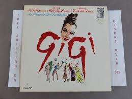 GIGI ORIGINAL CAST SOUNDTRACK LP LENNER/LOEWE LESLIE CARON ...
