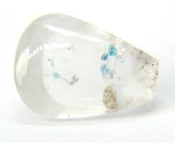 P-2 Paraiba Quartz Gilalite 10.42ct 17x12x7mm Brazil Medusa ...