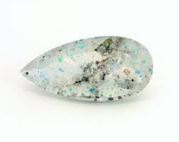 Rare Gilalite Quartz Gemstone: 25.13 Carat Pear Cut Medusa ...