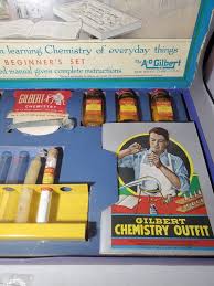 Buy Vintage Chemistry Set Gilbert Outfit for Boys Rare ...