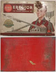 Erector Rocket Launcher Set by Gilbert #10053 50th Anniversary Special Model Toy | eBay