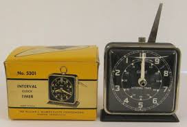 VTG GILBERT INTERVAL CLOCK TIMER~USA~WILLIAM L. GILBERT ...
