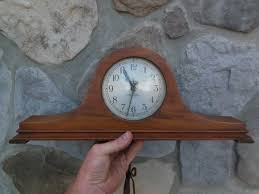 Vintage Diamond Electric Made In USA Electric Mantle Shelf ...