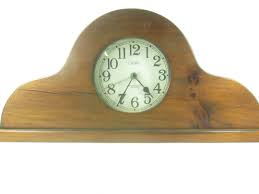 Westclox Electric Mantle Clock, Vintage Wooden Clock ...