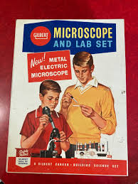 Vintage Gilbert Microscope and Lab Set #13047 | eBay