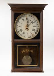 Lot - GILBERT REGULATOR WALL CLOCK