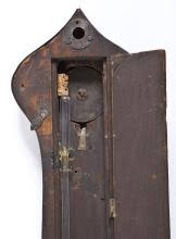 Sold at Auction: English Mahogany Spelzini Banjo Barometer