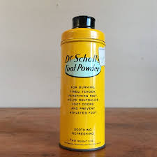 Vintage 1948 Dr. Scholl's Foot Powder Tin - Etsy