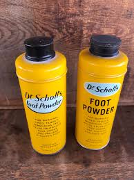 Set of 2 Different Vintage Foot Powder Tins by Dr Scholls - Etsy