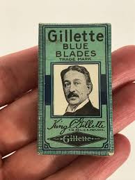 Vintage Gillette Blue Blades - New in Package - Barber ...