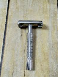 Vintage Gillette Safety Razor Made in USA Silver Handle - Etsy