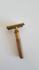 Vintage Circa 1947-1950 Gillette Gold Tech Safety Razor ...