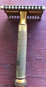 1930s Era All Brass Gillette New Open Comb DE Razor, See ...