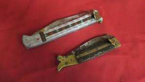 Sold at Auction: Two RAMPUR Switch Blade Knives:
