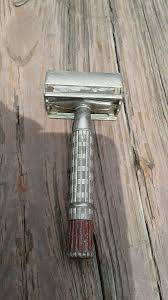 Vintage Gillette Red Tip Flare Super Speed TTO Double Edge Safety Razor B2 1956 | eBay