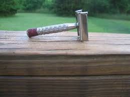 Gillette 1956 Red Tip Super Speed DE Safety Razor (B-2) | eBay