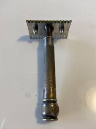 Vintage 'Old Type' Gillette Safety Shaver Razor Double Edge ...