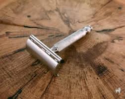 Vintage Gillette Tech Safety Razor in Plastic Case & Cello ...