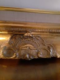 Very Rare Find- Gilt Frame Victorian Art Carved Gold Gilt ...