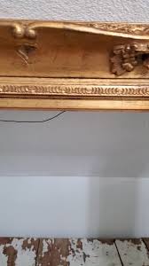 Antique Gold Gilded Massive Picture Frame Extra Large Musuem ...