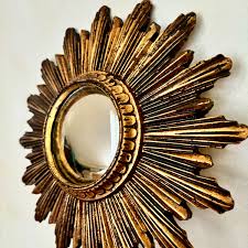 Charming Italian Vintage Sun Mirror From the 1960's, Antique ...