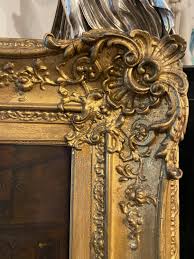 Mother With Children Oil on Canvas Painting, 19th Century ...