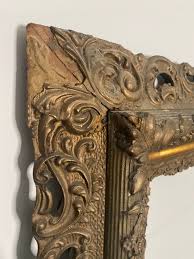 Antique 19th Century Filigree Ornate Gilt Frame - Etsy