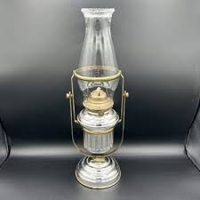 P&A Risdon 17" Vintage Gimbal Oil Lamp Light- Wall Mount or ...