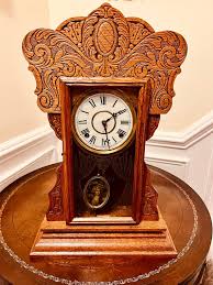 Antique Gilbert Gingerbread / Kitchen Clock - Etsy