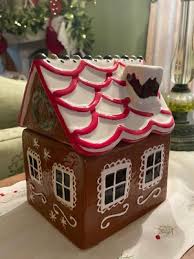 Pottery Barn Kids Christmas Gingerbread House Cookie Jar | eBay